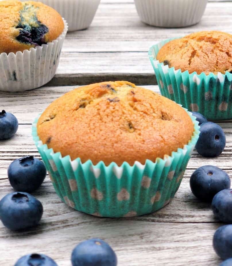 Blaubeermuffins vegan