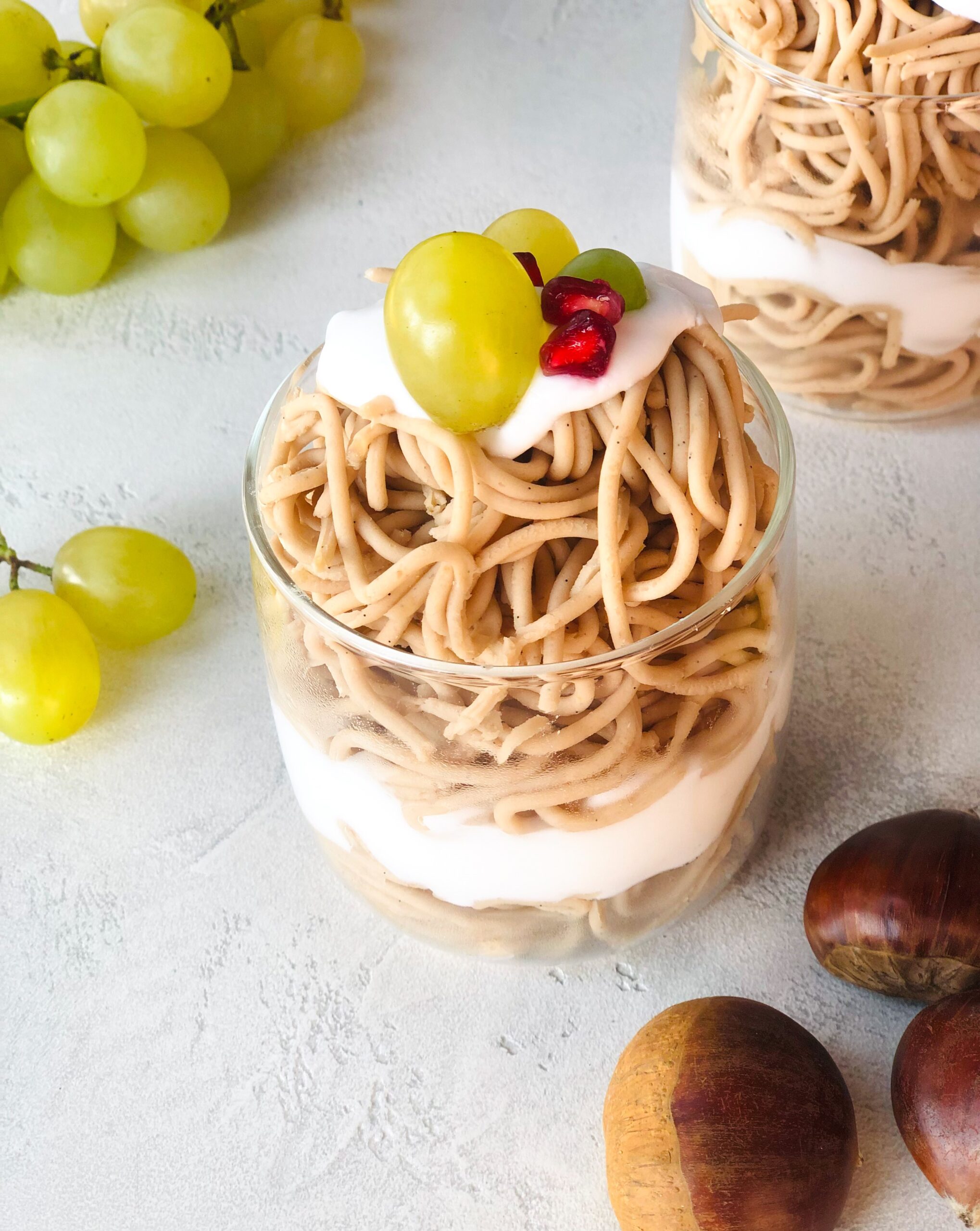 leckerstes Vermicelles (Marronipüree) selber machen, vegan und zuckerfrei