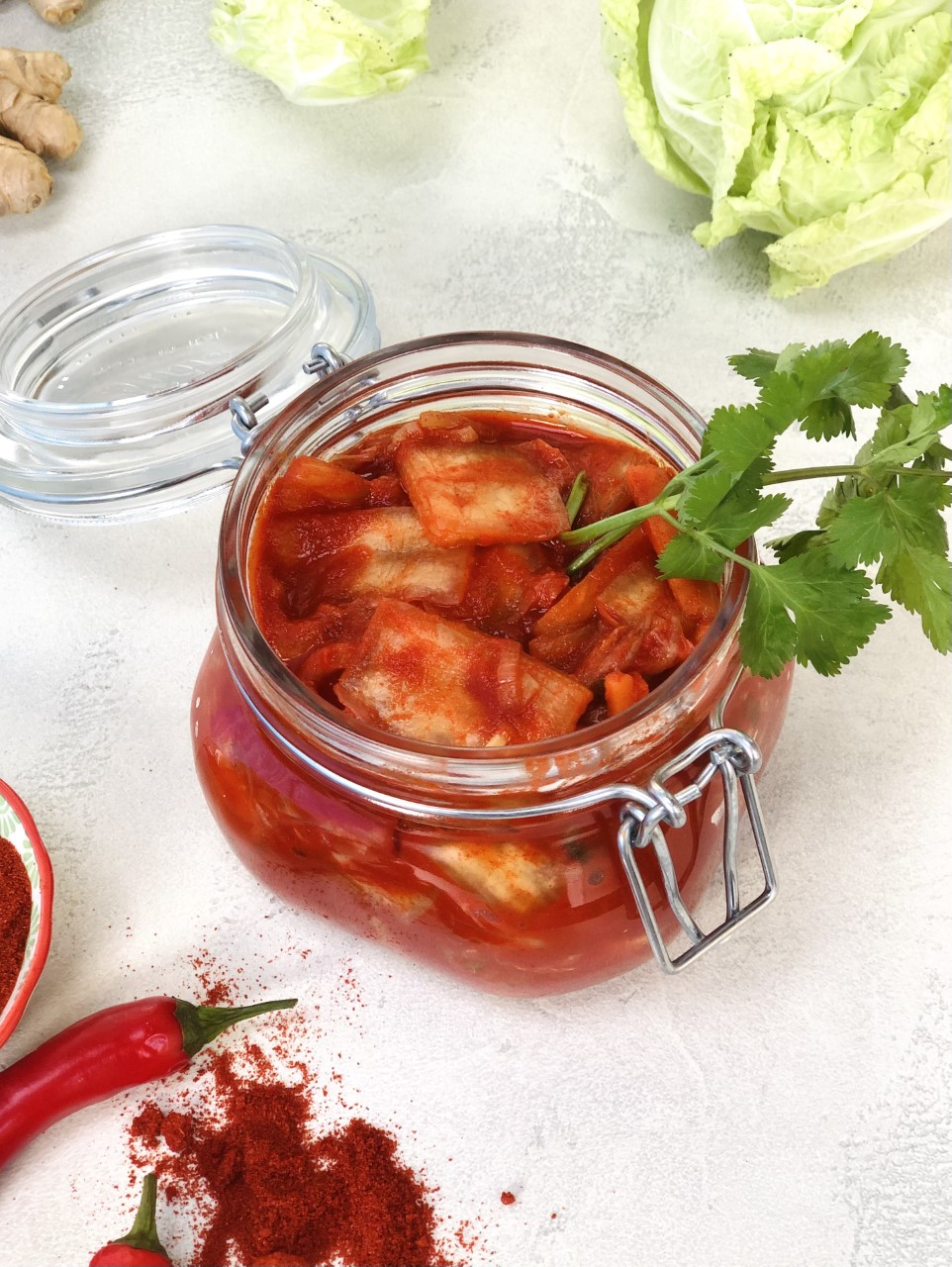 klassisches koreanisches Kimchi selber machen (fermentierter Chinakohl)