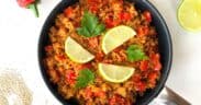 Gesund und superlecker: Quinoa Pfanne mit Peperoni (vegan)