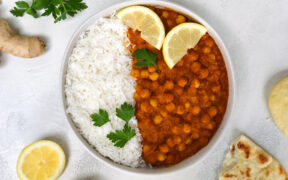 Chana Masala: indisches Kichererbsen-Curry, vegan